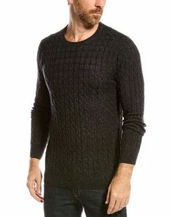 Brand new 🌟 Scott & Scott London Wool & Cashmere-Blend Crewneck Sweater Men Sweaters 🤩