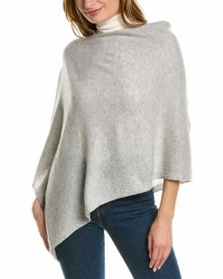 New 💯 Scott & Scott London Classic Cashmere Poncho 👩 Women Scarves & Wraps 😉