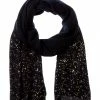 Best Sale 😍 Scott & Scott London Foil Cashmere Scarf 👩 Women Scarves & Wraps ⭐