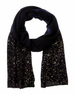 Best Sale 😍 Scott & Scott London Foil Cashmere Scarf 👩 Women Scarves & Wraps ⭐