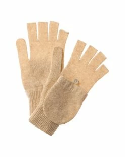 Best Sale 🧨 Scott & Scott London Classic Cashmere Mittens 👩 Women Gloves 😀