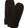 Budget 🎁 Scott & Scott London Twist Cable Cashmere Mittens 👩 Women Gloves 😉