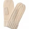 Coupon 🤩 Scott & Scott London Twist Cable Cashmere Mittens 👩 Women Gloves 😀
