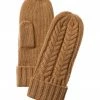 Flash Sale 🔔 Scott & Scott London Twist Cable Cashmere Mittens 👩 Women Gloves ❤️