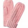 Outlet 🔔 Scott & Scott London Twist Cable Cashmere Mittens 👩 Women Gloves 👏