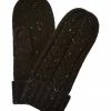 Cheap 🧨 Scott & Scott London Twist Cable Cashmere Mittens 👩 Women Gloves 😍