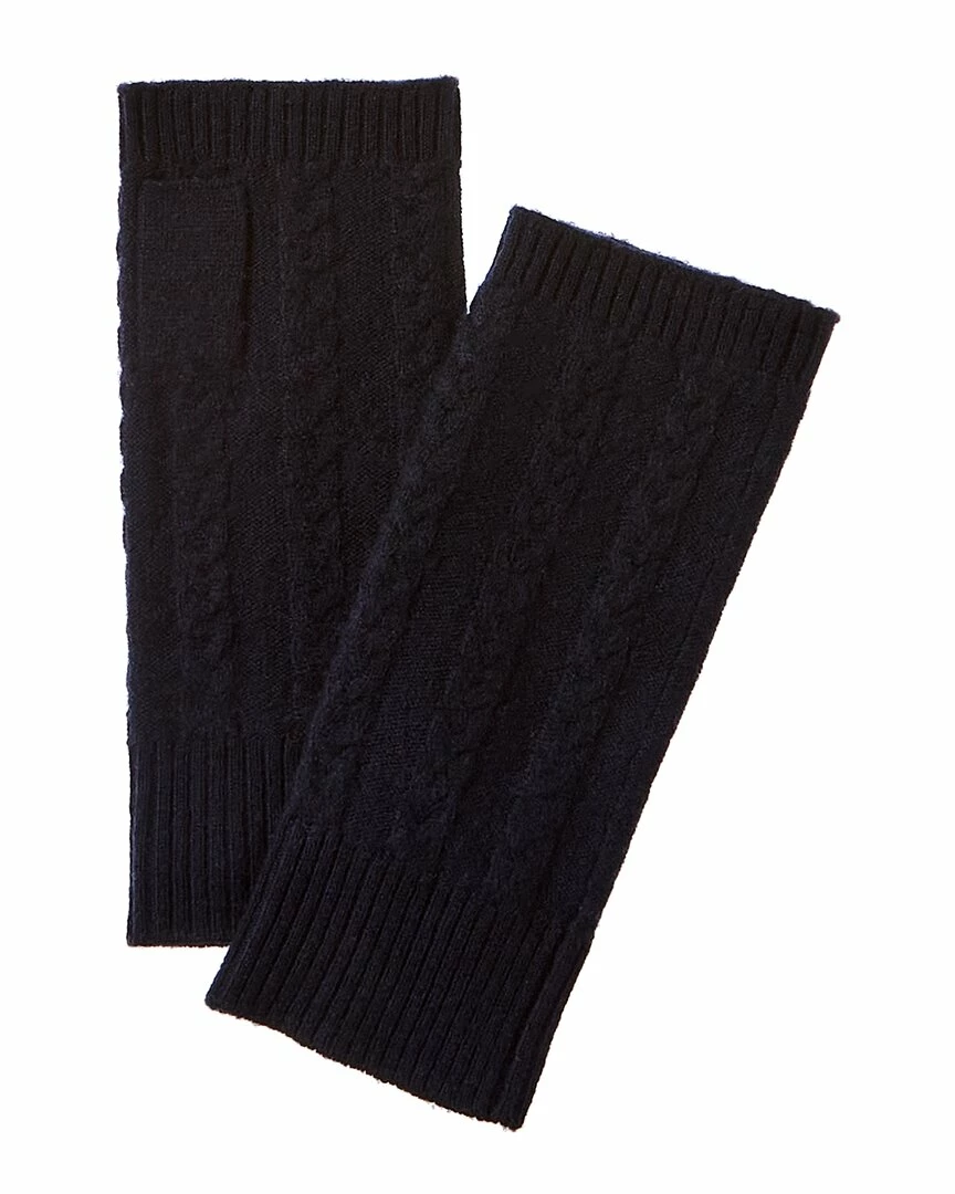 Promo π Scott & Scott London Plait Cable Cashmere Fingerless Gloves π© Women π