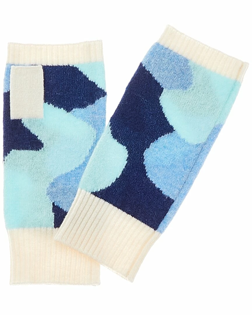 Cheapest β€οΈ Scott & Scott London Camo Cashmere Fingerless Gloves π© Women β¨
