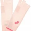 Discount 🌟 Scott & Scott London Intarsia Heart Cashmere Fingerless Gloves 👩 Women 👍
