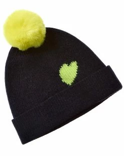 Best reviews of ⌛ Scott & Scott London Intarsia Heart Cashmere Hat 👩 Women Hats 🎉