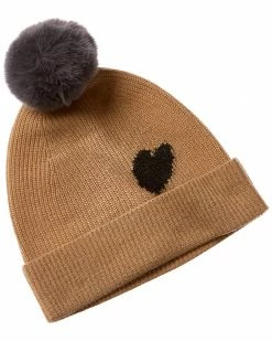 Flash Sale ✔️ Scott & Scott London Intarsia Heart Cashmere Hat 👩 Women Hats 😀