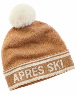 Cheap 🎁 Scott & Scott London Apres Ski Pom Hat 👩 Women Hats 👏