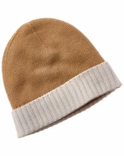 Top 10 🎁 Scott & Scott London Colorblocked Turn Up Cashmere Beanie 👩 Women Hats 🛒