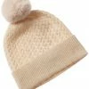 Cheap 🔥 Scott & Scott London Plait Cable Pom Cashmere Hat 👩 Women Hats 🥰