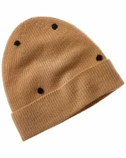 Flash Sale 🔥 Scott & Scott London Bobble Cashmere Beanie 👩 Women Hats 🎉