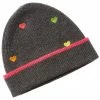 Top 10 😍 Scott & Scott London Rainbow Heart Embroidery Cashmere Beanie 👩 Women Hats ⭐