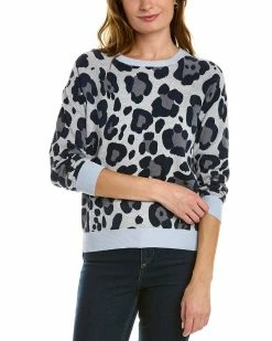 New β Scott & Scott London Lana Leopard Silk-Blend Sweater π© Women Sweaters & Knits π