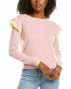 Outlet 🔥 Scott & Scott London Frill Cashmere Sweater 👩 Women Sweaters & Knits 🤩