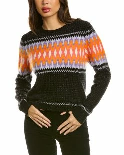 Promo ⭐ Scott & Scott London Electric Fairisle Cashmere Sweater 👩 Women Sweaters & Knits ✨