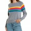 Wholesale ⌛ Scott & Scott London Rainbow Stripe Silk-Blend Sweater 👩 Women Sweaters & Knits ⌛