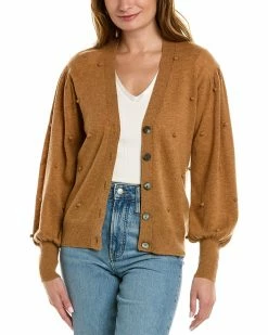 Promo 🎉 Scott & Scott London Bobble Wool & Cashmere-Blend Cardigan 👩 Women Sweaters & Knits 🎉