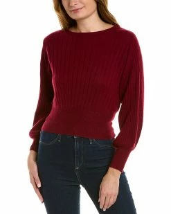 Best Pirce 🤩 Scott & Scott London Cropped Wool & Cashmere-Blend Sweater 👩 Women Sweaters & Knits 😍