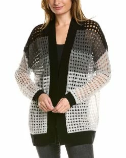 Promo 🔔 Scott & Scott London Open Knit Cardigan 👩 Women Sweaters & Knits 👏