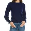 Best reviews of 🌟 Scott & Scott London Bow Cuff Wool & Cashmere-Blend Jumper 👩 Women Sweaters & Knits 🛒