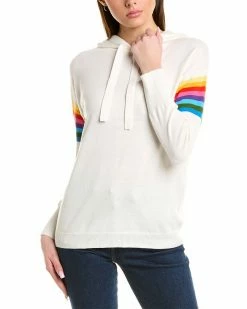 Wholesale 🛒 Scott & Scott London Rainbow Silk-Blend Hoodie 👩 Women Sweaters & Knits ⌛