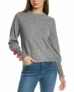 Buy 🎉 Scott & Scott London Bow Cuff Wool & Cashmere-Blend Jumper 👩 Women Sweaters & Knits ❤️