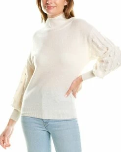 Best Pirce 🌟 Scott & Scott London Bobble Sleeve Cashmere Sweater 👩 Women Sweaters & Knits 🛒