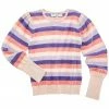 New 🧨 Scott & Scott London Stripe Puff Sleeve Sweater Kids Tops ✔️